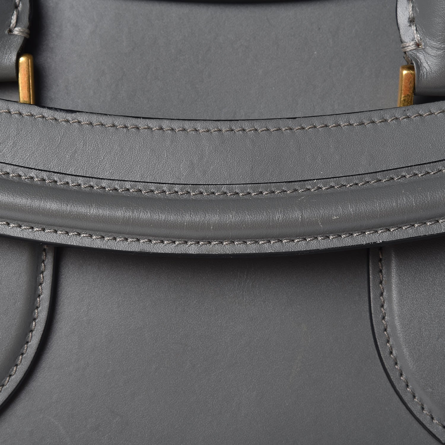 Alexander McQueen Calfskin Large Heroine Grey 9 of 19