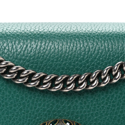 Gucci Dollar Calfskin Crystal Small Dionysus Shoulder Bag Emerald 8 of 10