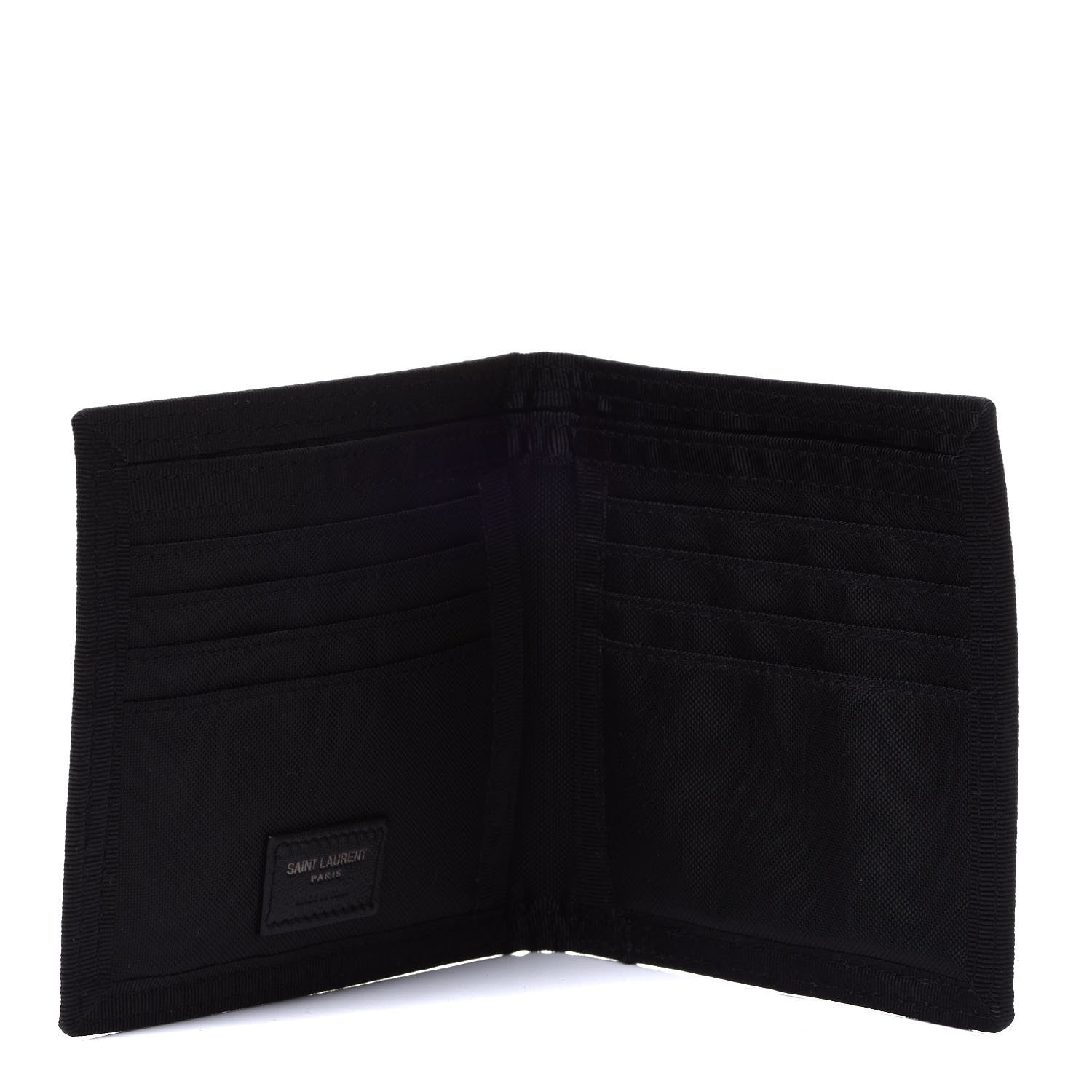 Saint Laurent Nylon Travis Wallet Black 5 of 7