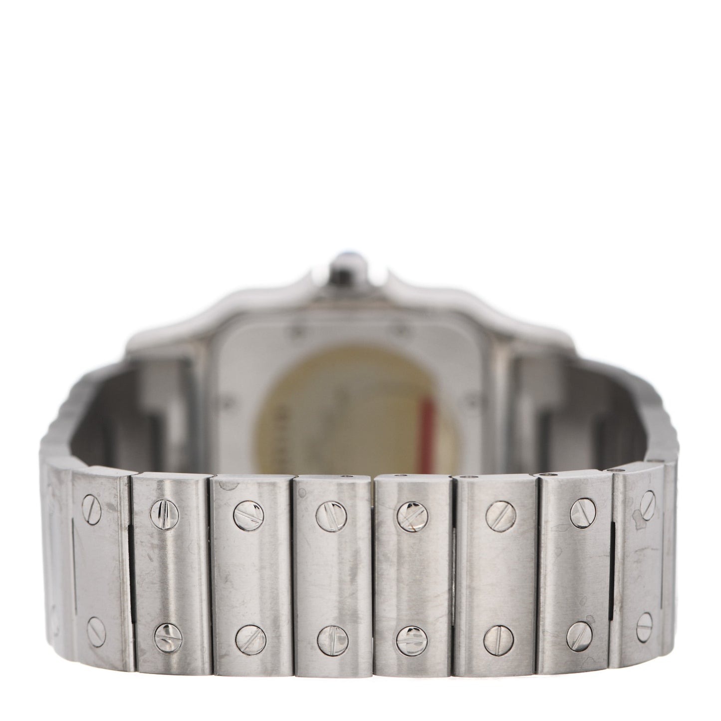 Stainless Steel 29mm Santos De Cartier Galbee Quartz Watch