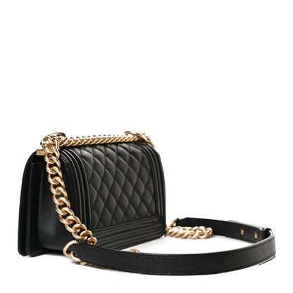 Chanel Caviar Quilted Small Boy Flap Black 3 of 11