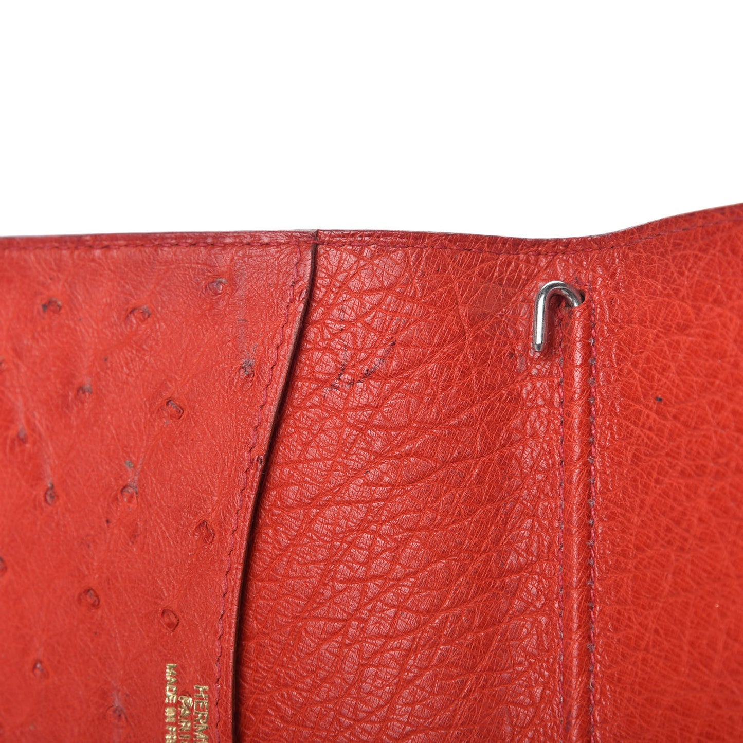 Ostrich Vision Agenda Cover PM Rouge Vif