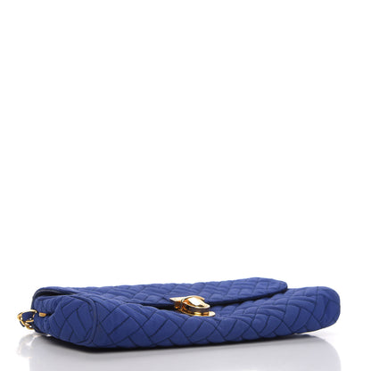 Prada Nylon Tessuto Impuntu Quilted Flap Indaco 4 of 10