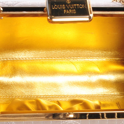Louis Vuitton Monogram Motard Minaudiere Clutch Pearl 5 of 7