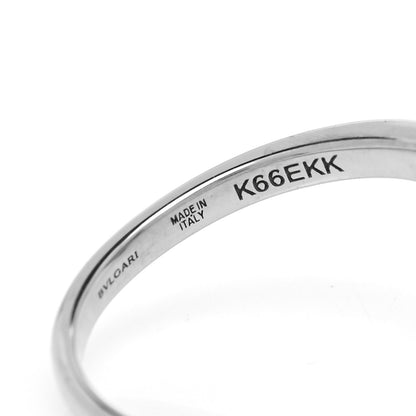 Bulgari 18K White Gold Diamond Mother of Pearl Divas' Dream Ring 54 6.75 9 of 10