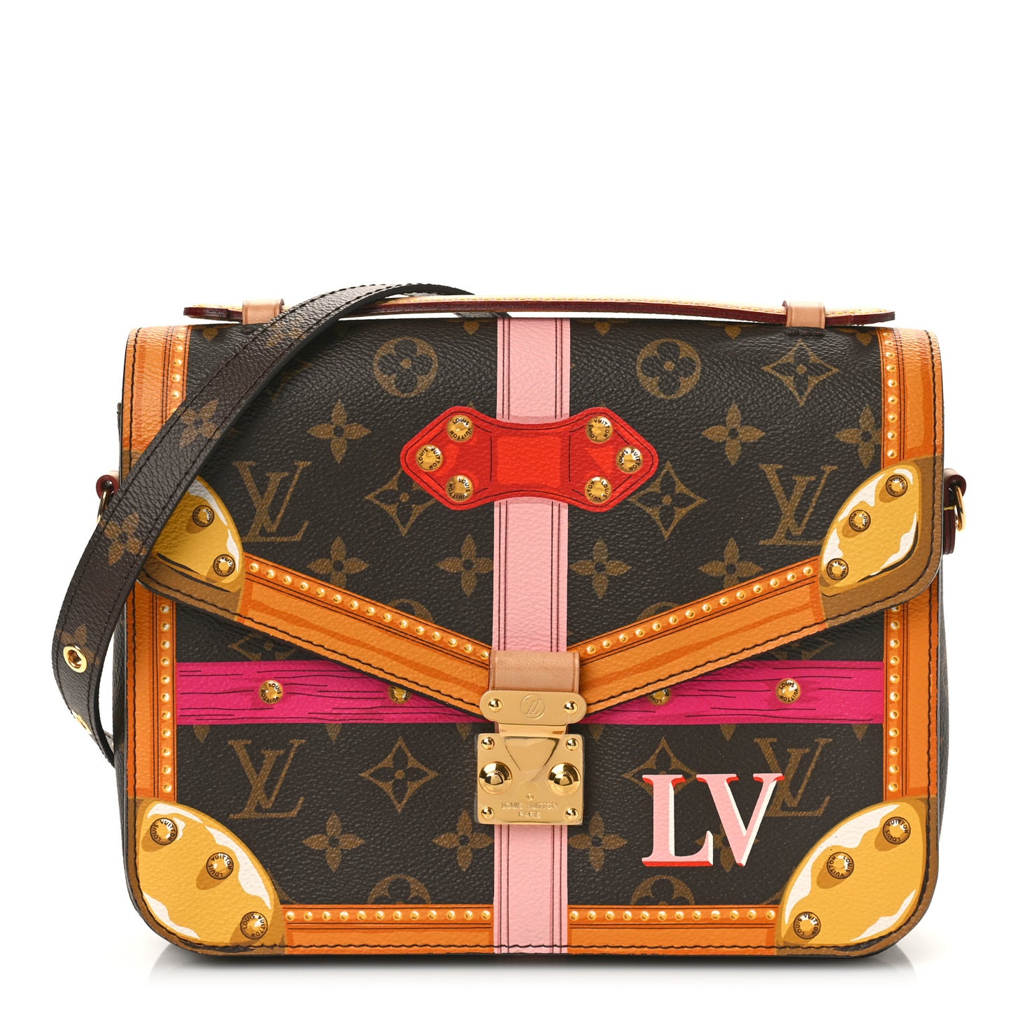 Monogram Summer Trunks Pochette Metis