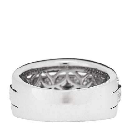 Parker & West by FASHIONPHILE 18K White Gold Diamond 2.45ctw Three-Row Ring 56 7.5 4 of 9