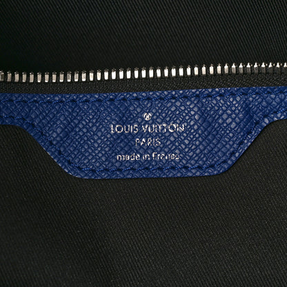 Louis Vuitton Taiga Monogram Eclipse Keepall Bandouliere 50 Pacific Blue 5 of 7