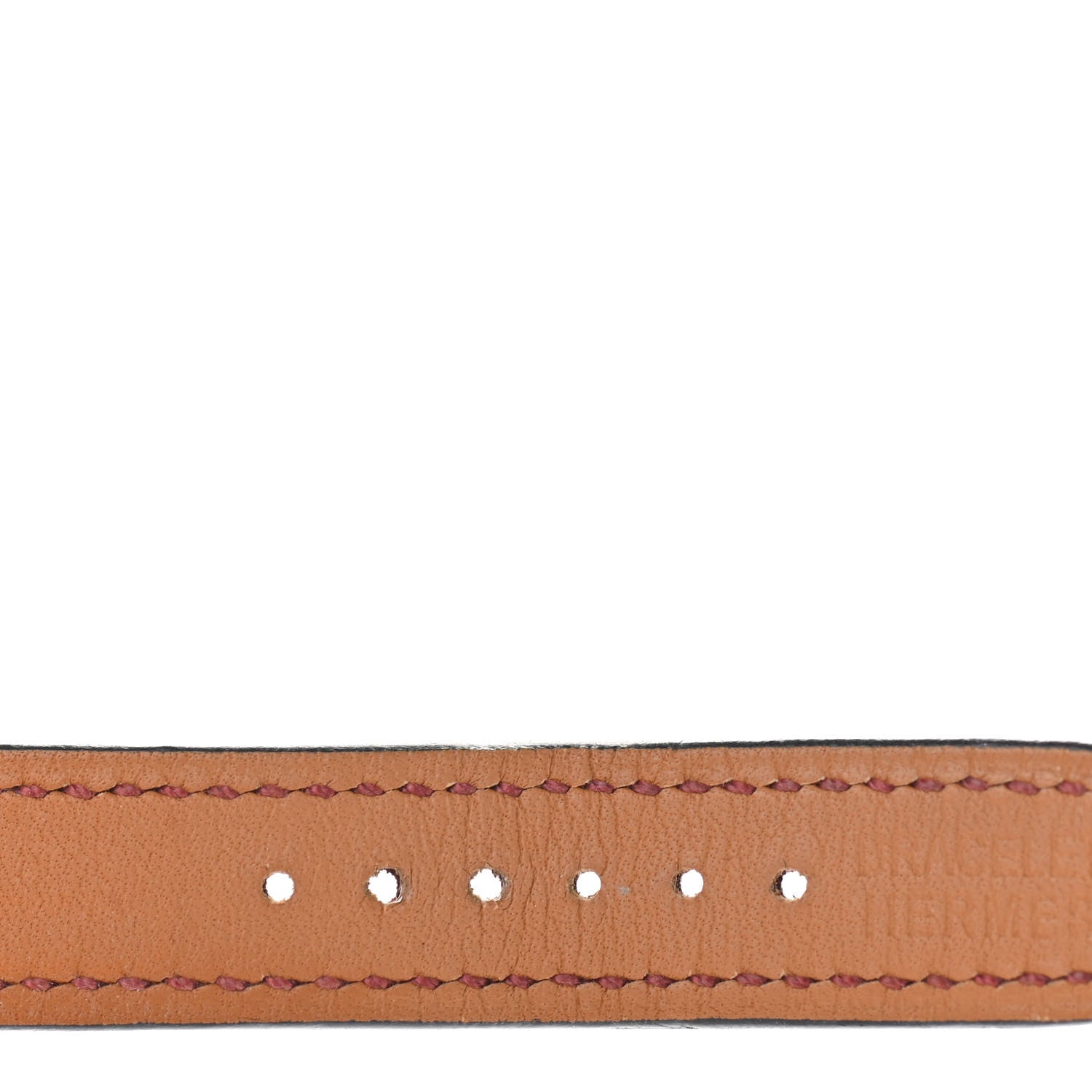 Hermes Swift 38mm Apple Watch Double Tour Band Bordeaux 5 of 7