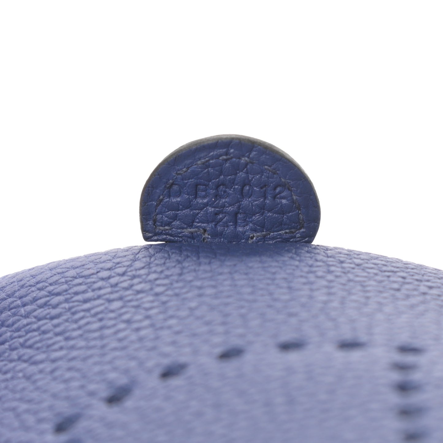 Taurillon Maurice Zigzag Evelyne TPM Bleu Saphir Bleu Zellige Indigo Black