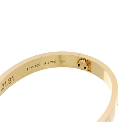 Cartier 18K Yellow Gold LOVE Bracelet 15 8 of 10