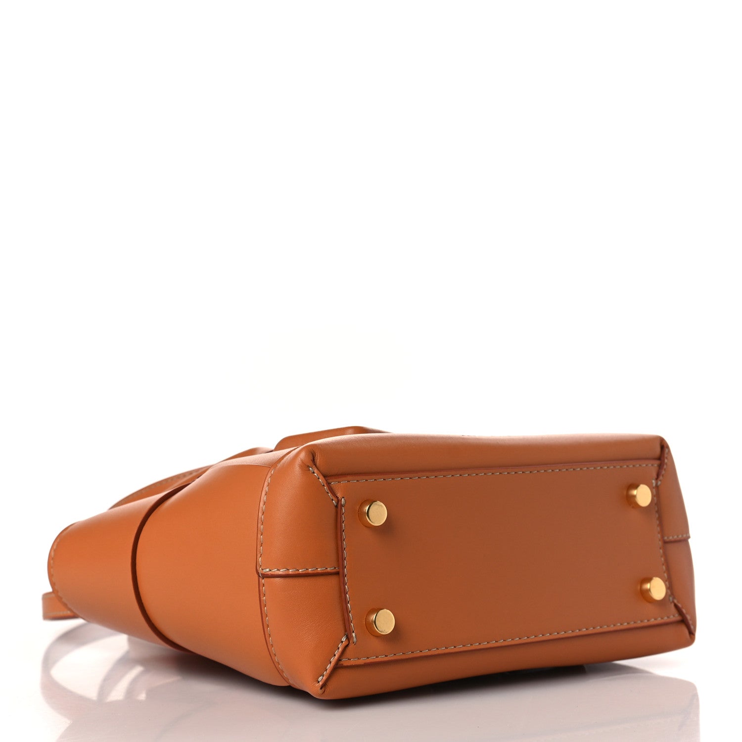 Bottega Veneta French Calfskin Maxi Intrecciato Mini Arco Clay 4 of 10