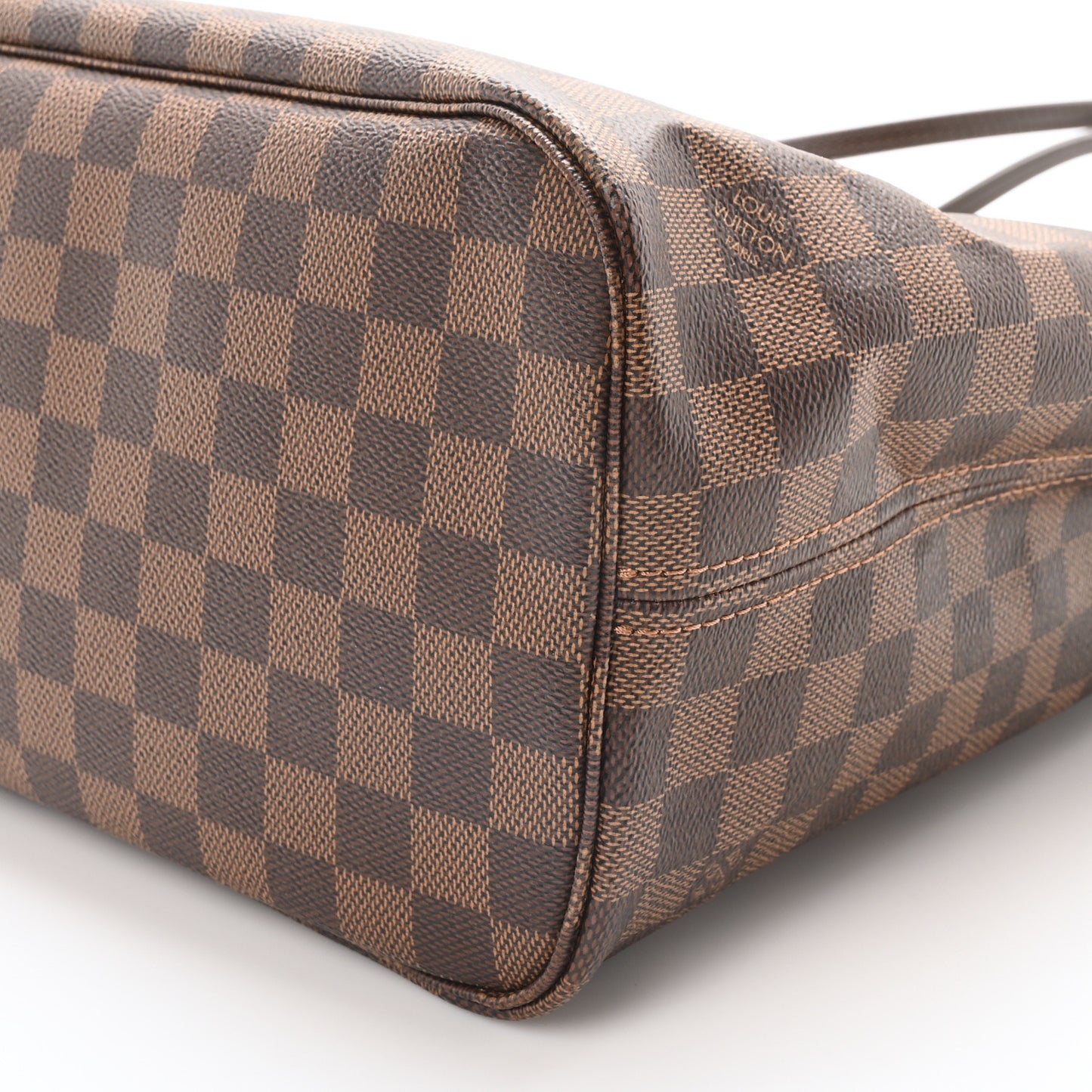 Damier Ebene Neo Neverfull MM Rose Ballerine