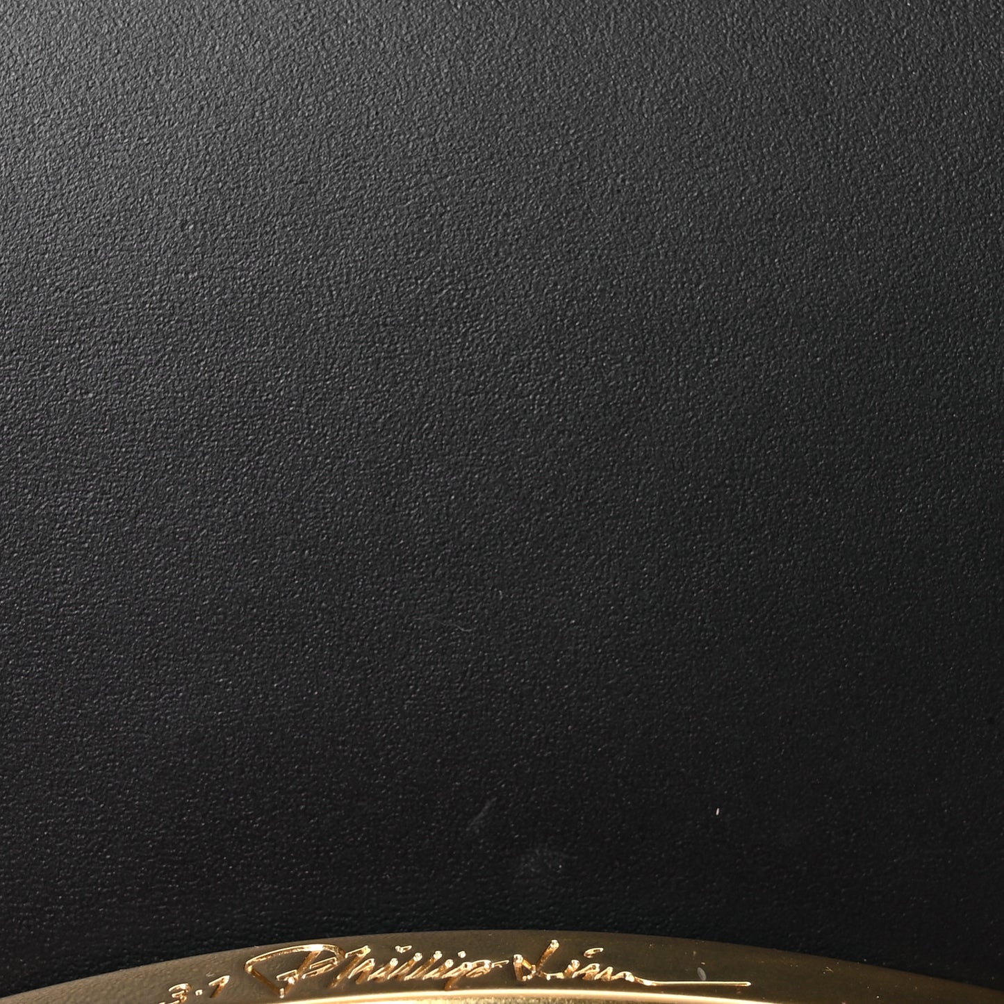 Calfskin ID Shoulder Bag Black