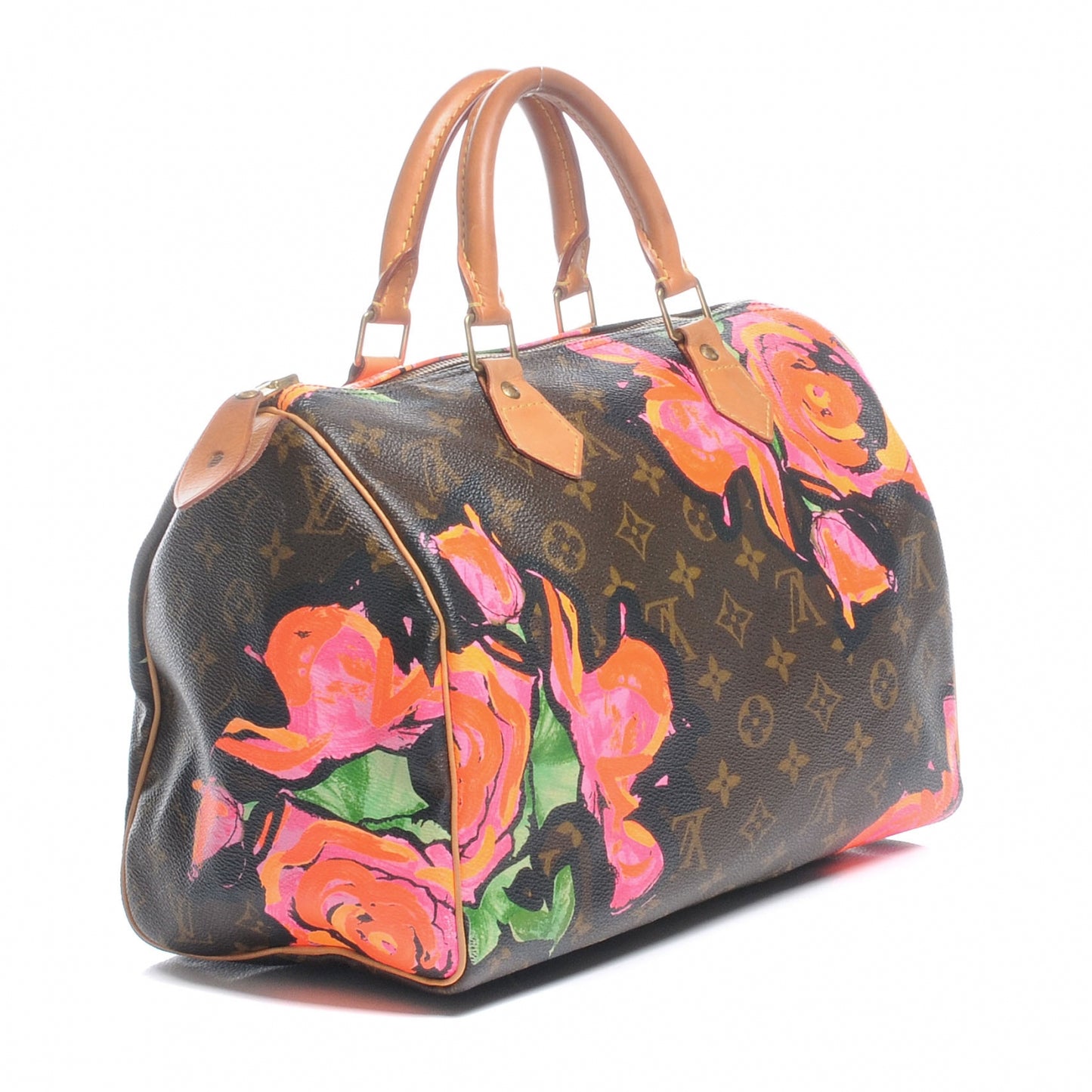 Monogram Roses Speedy 30
