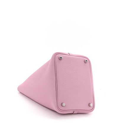Hermes Taurillon Clemence Picotin Lock 18 PM Mauve Sylvestre 4 of 11