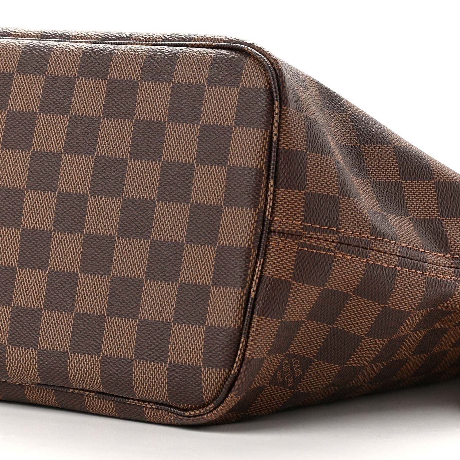 Louis Vuitton Damier Ebene Neo Neverfull MM Rose Ballerine 9 of 10