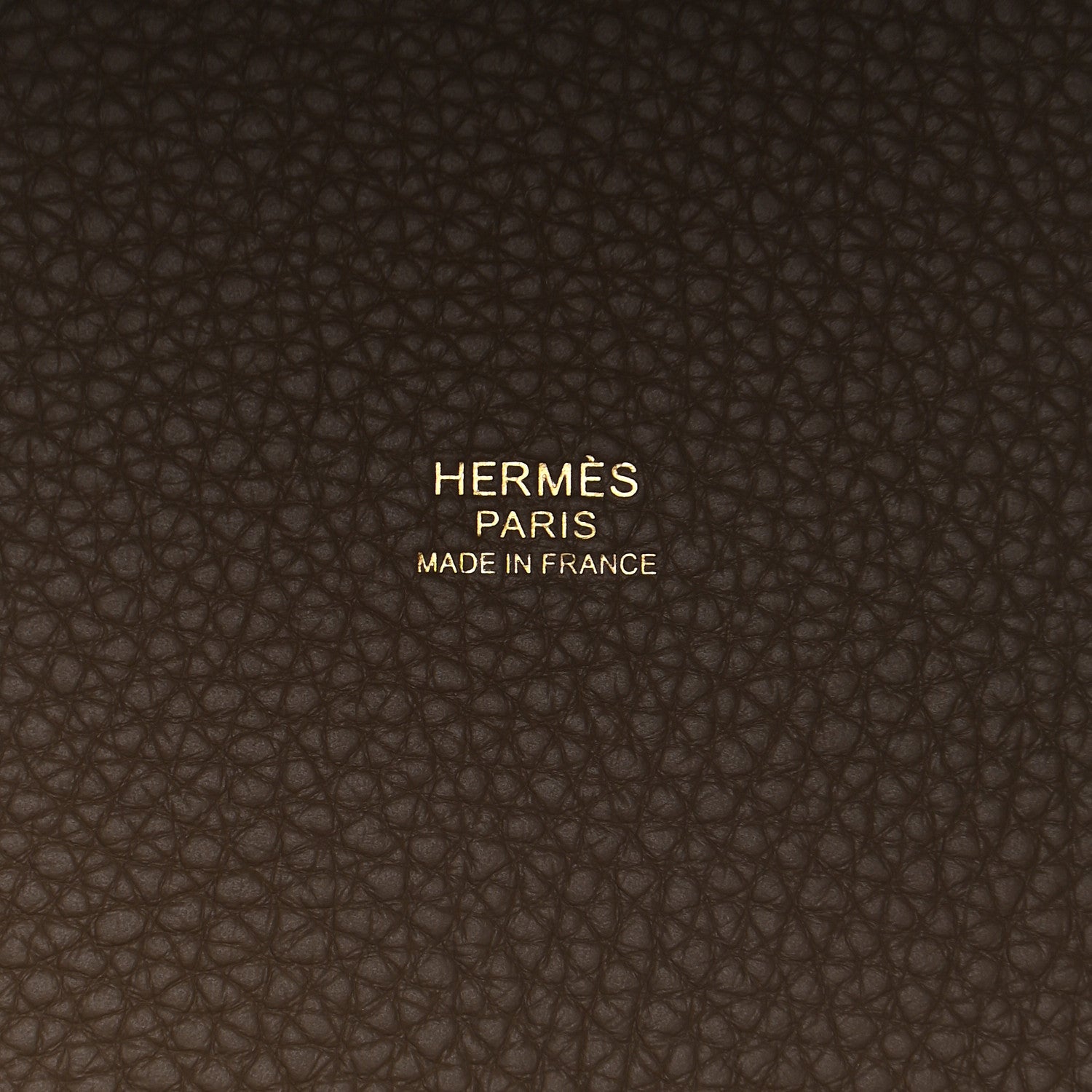 Hermes Taurillon Clemence Picotin Lock 22 MM Etoupe 6 of 9