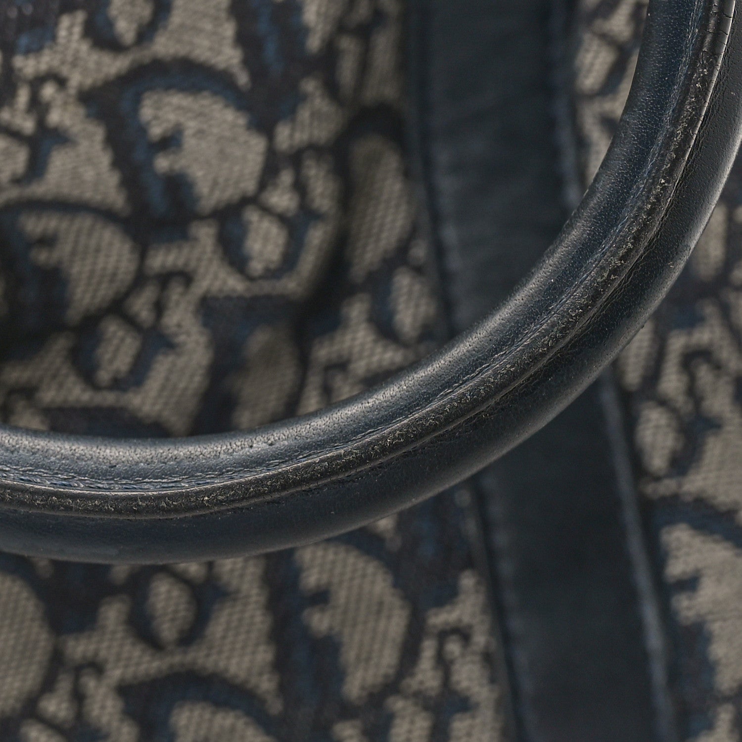 Christian Dior Monogram Boston Navy Blue 11 of 13