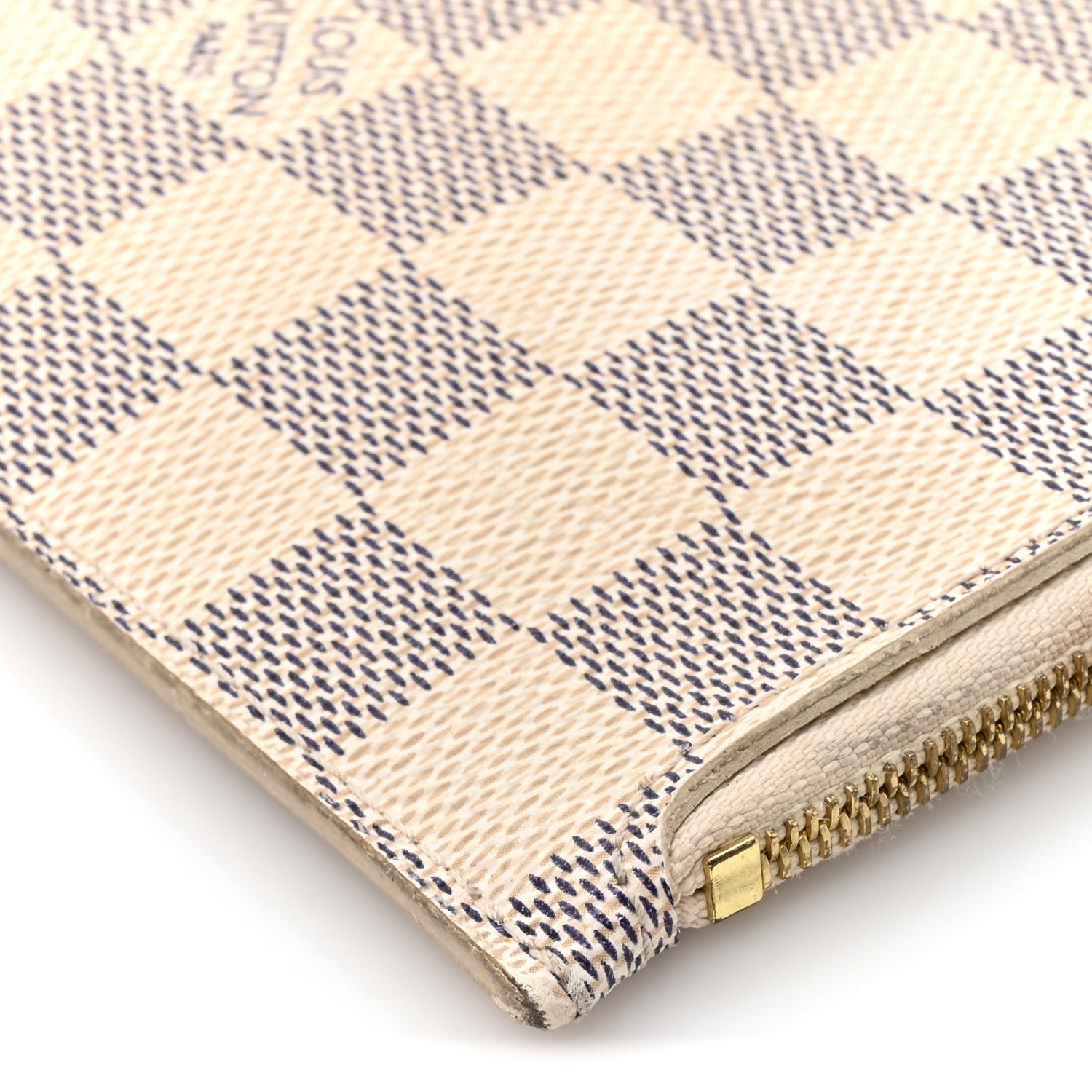 Louis Vuitton Damier Azur Neverfull MM GM Pochette Rose Ballerine 22 of 22