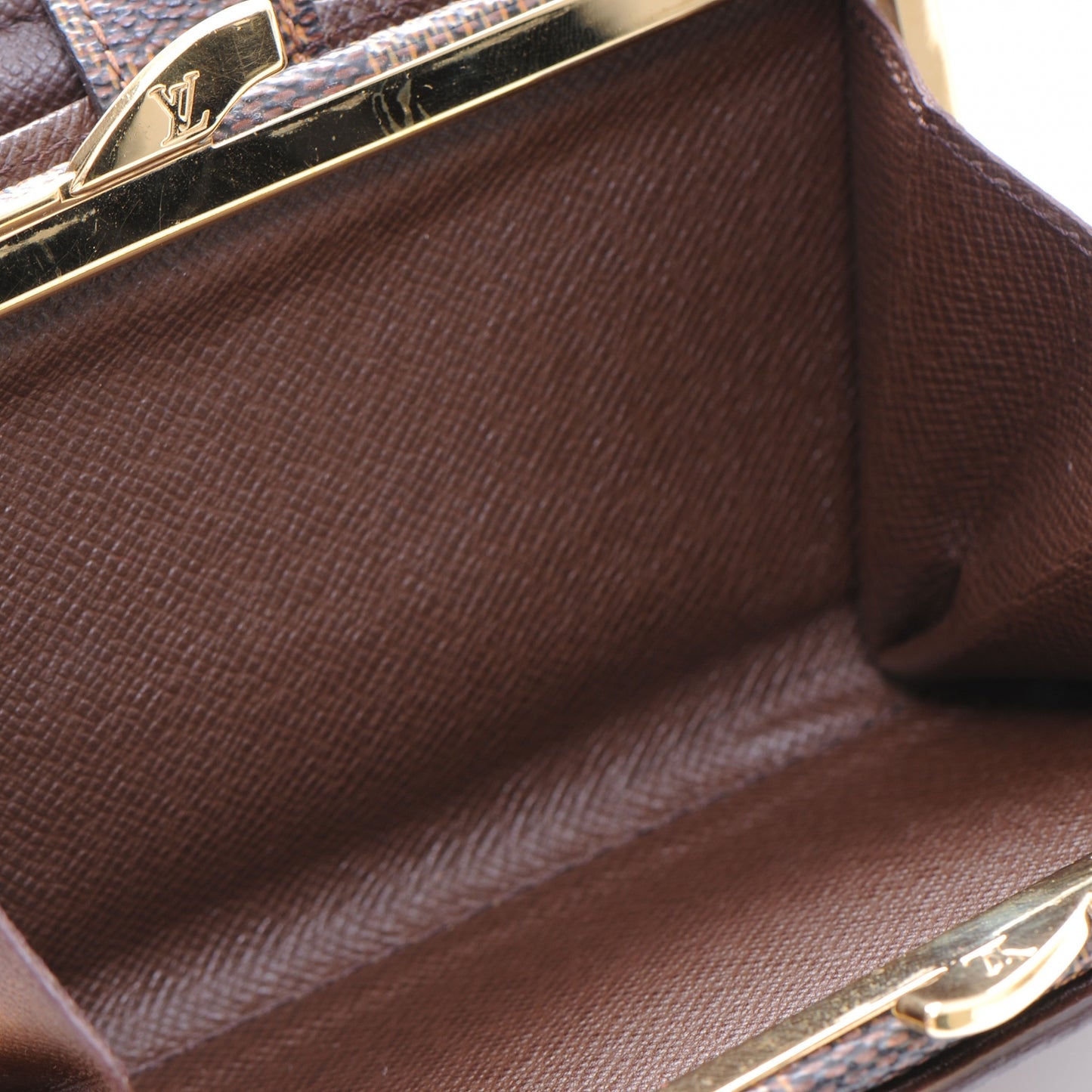 Damier Ebene French Purse Wallet