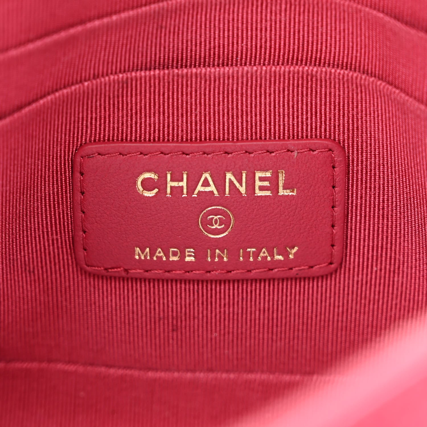Chanel Caviar Quilted Camera Case Dark Pink 7 of 14