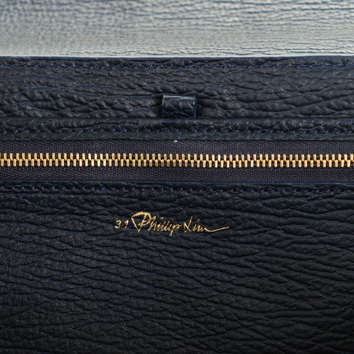 3.1 Textured Calfskin Medium Pashli Satchel Ink