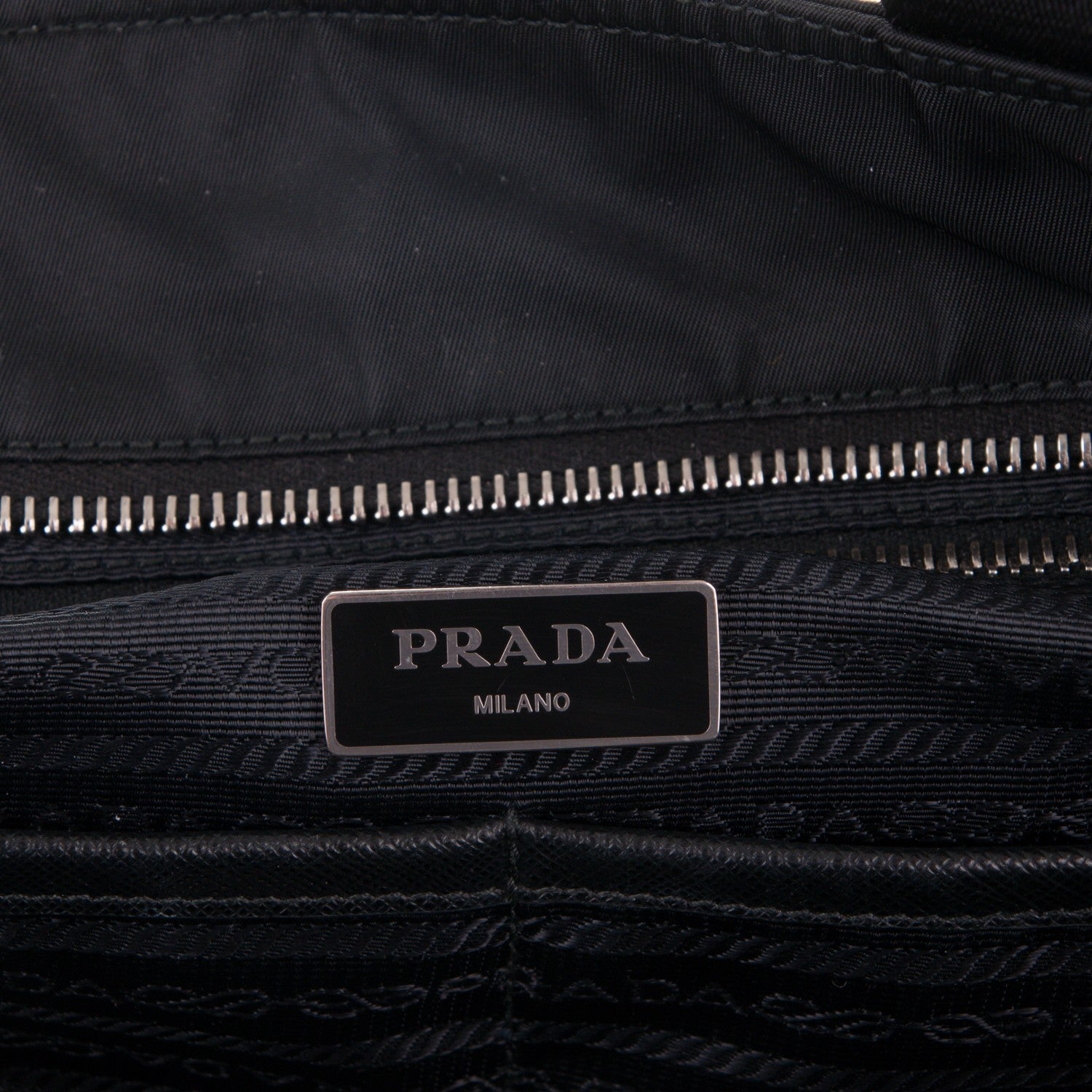 Prada Tessuto Nylon Vela Diaper Bag Black 7 of 8