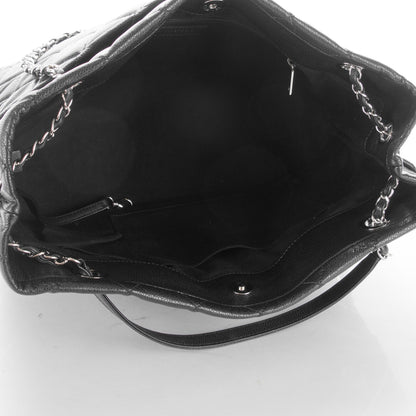 Chanel Caviar Quilted Timeless CC Soft Tote Black 5 of 7