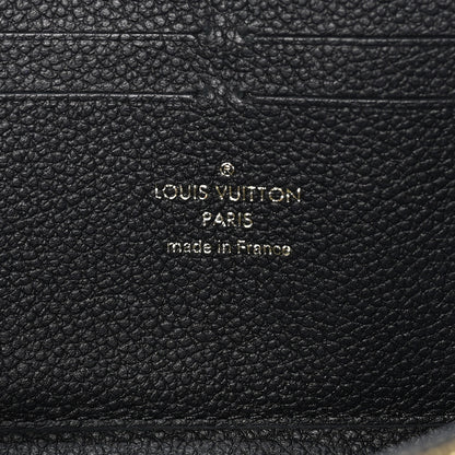 Louis Vuitton Empreinte Clemence Wallet Black 6 of 6