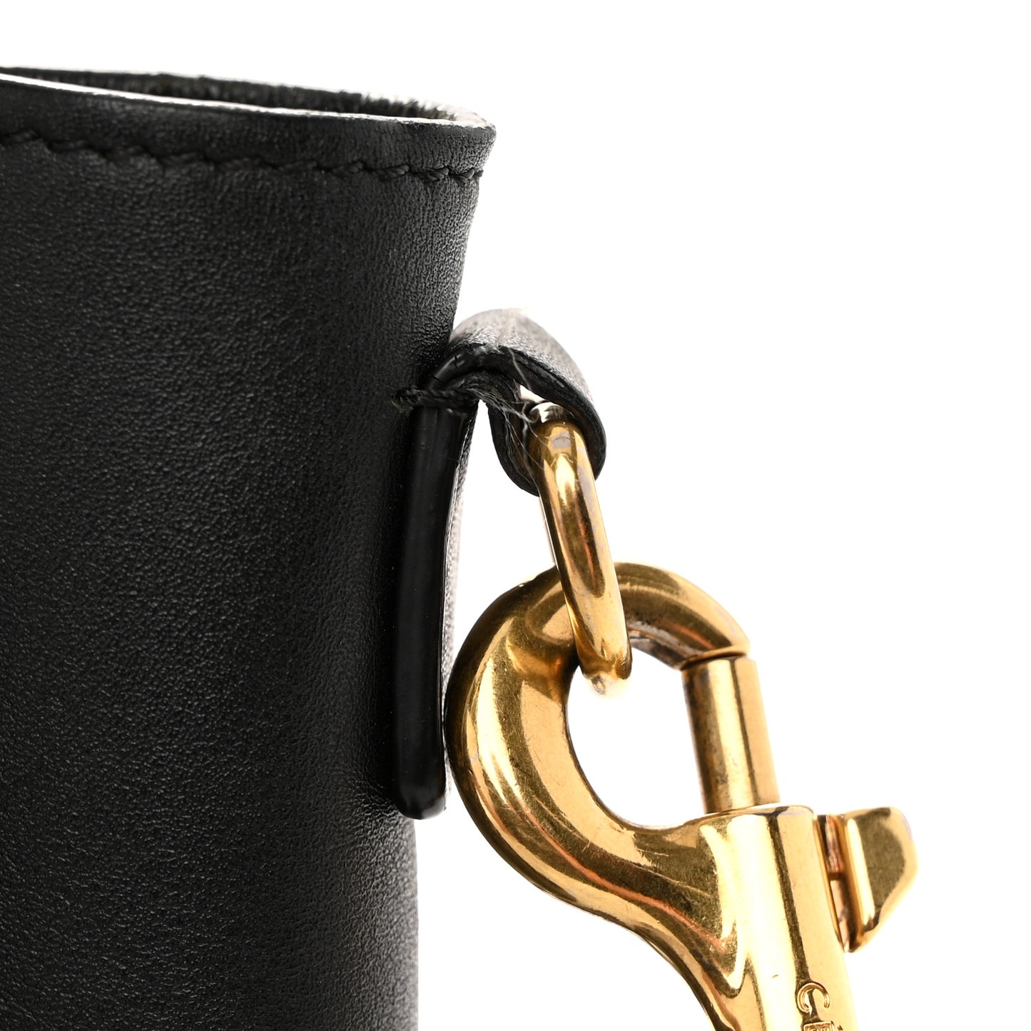 Smooth Calfskin Nano Luggage Black
