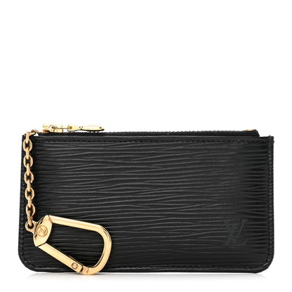 Louis Vuitton Epi Key Pouch Black 1 of 6