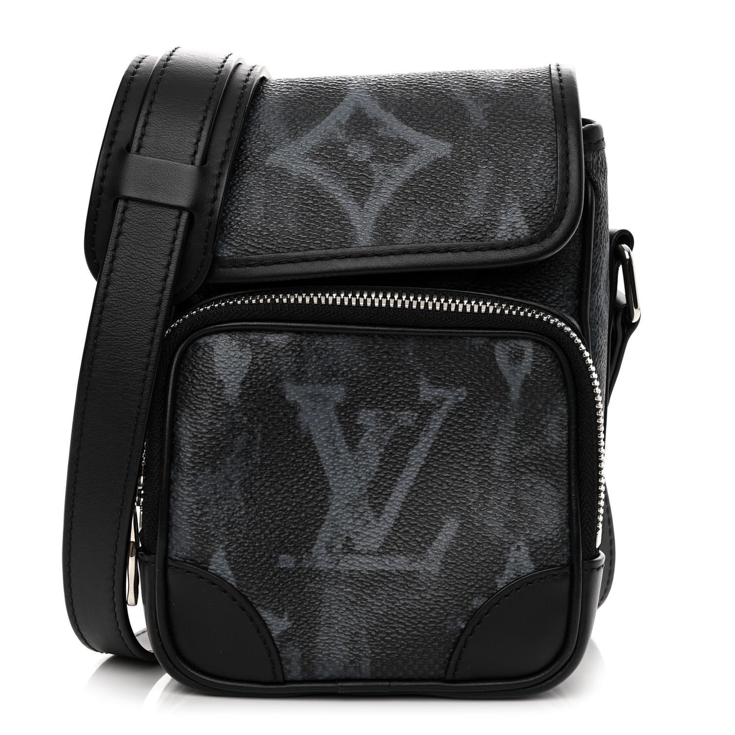 Monogram Pastel Nano Amazone Messenger Black