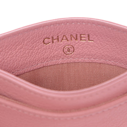 Chanel Calfskin CC Timeless Card Holder Pink 6 of 9