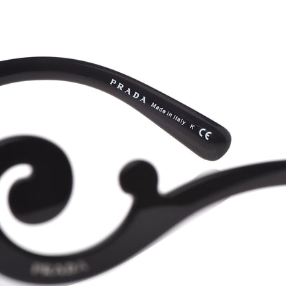 Prada Baroque Sunglasses SPR 27N Black 5 of 7