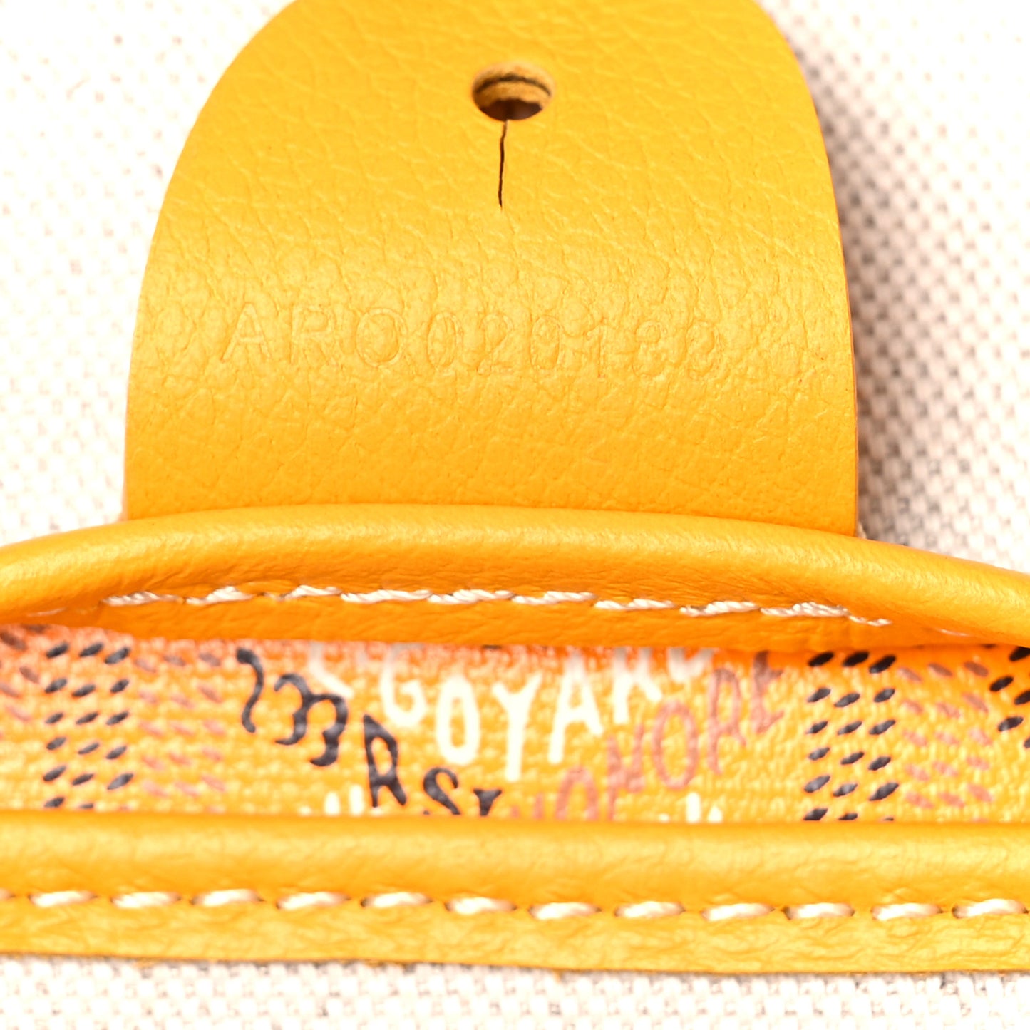Goyardine Artois MM Yellow