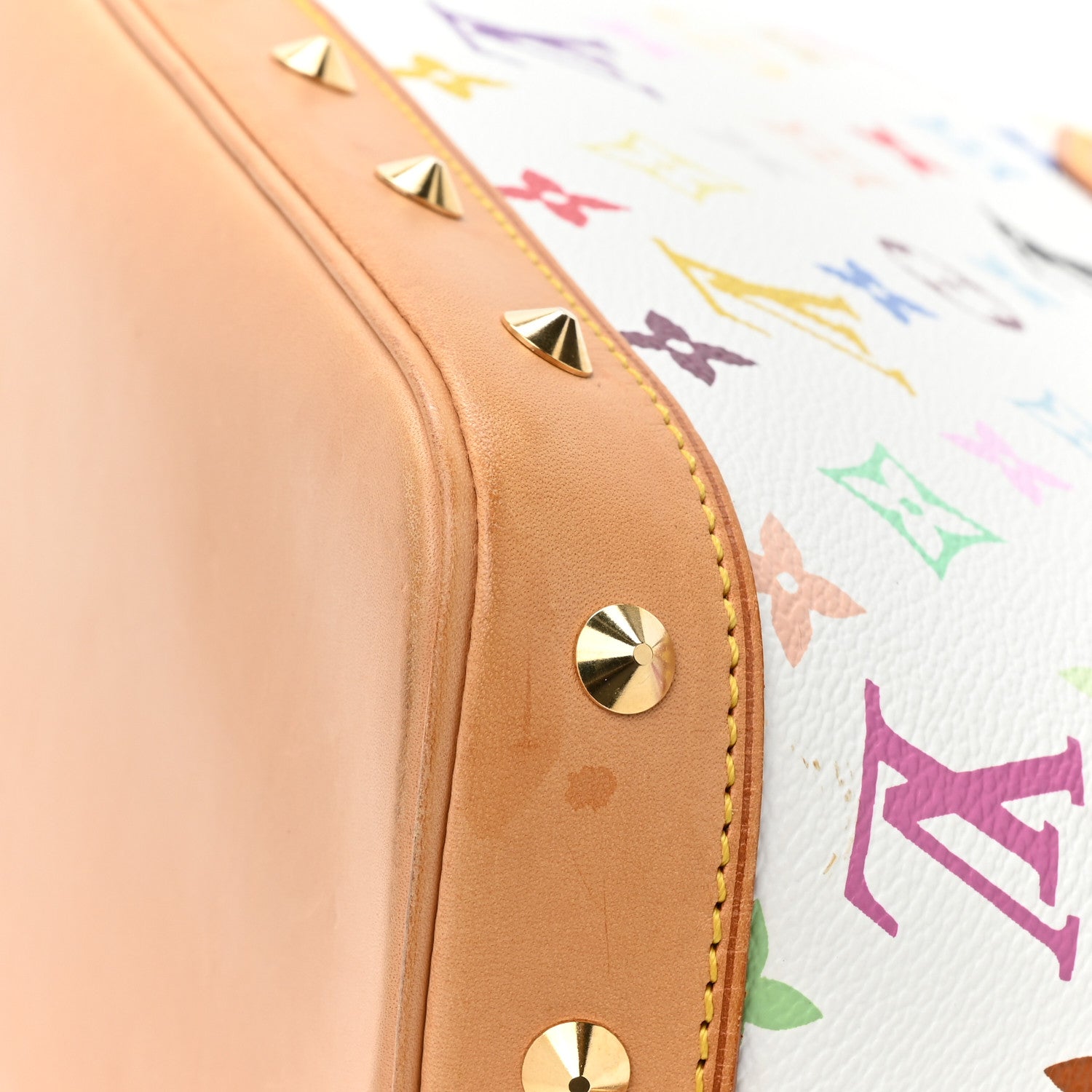 Louis Vuitton Monogram Multicolor Alma White 17 of 17