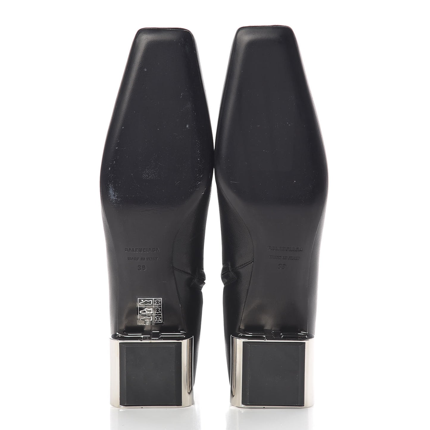 Sheepskin Typo Ankle Booties 39 Black