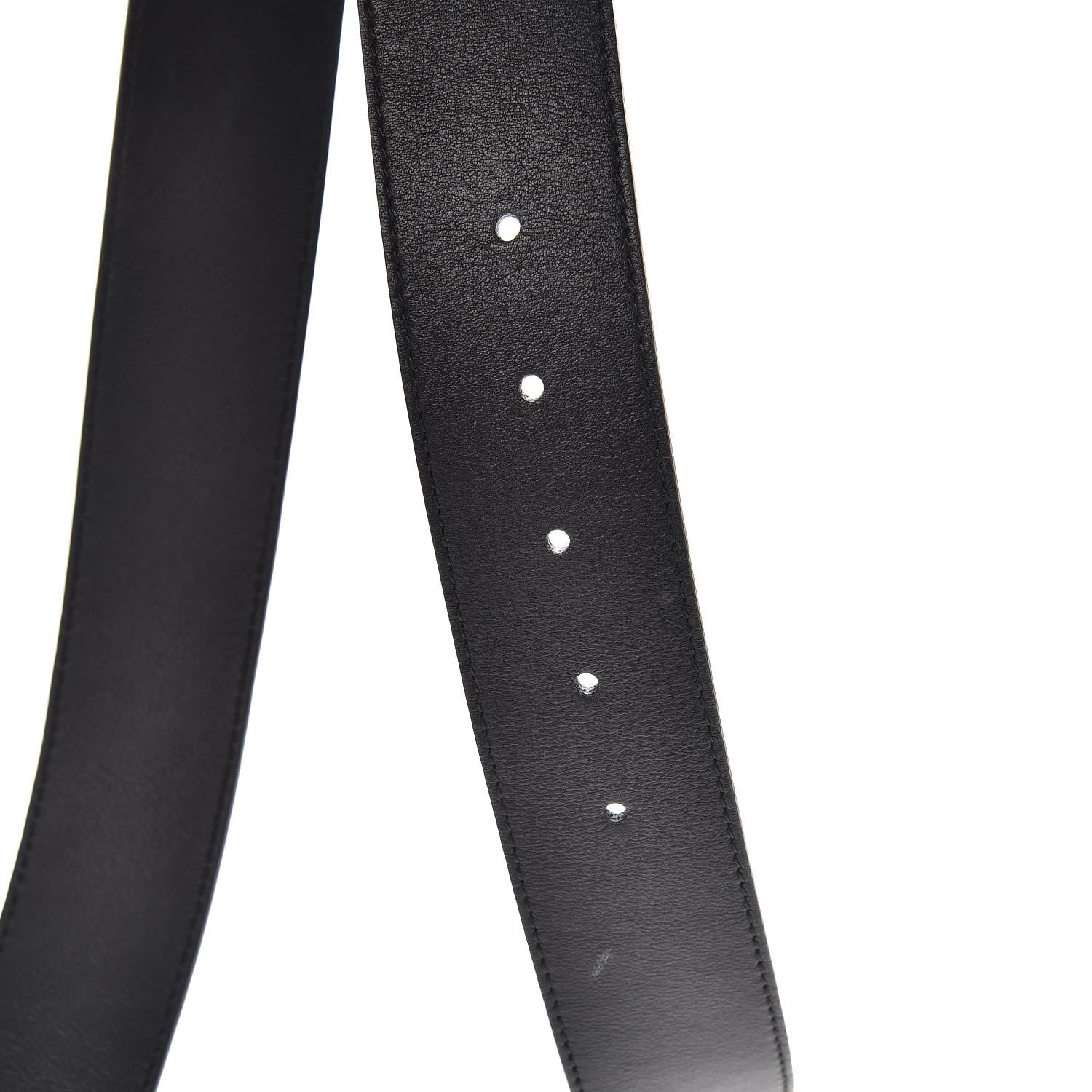 Gucci Calfskin Double G 40mm Belt 90 36 Black 7 of 8