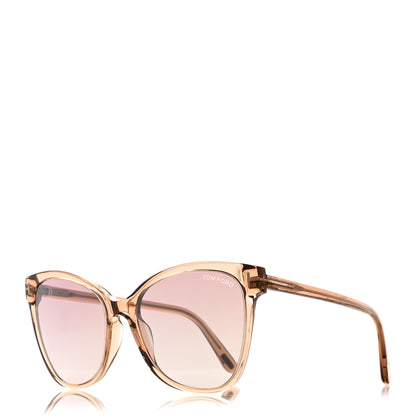 Tom Ford Acetate Ani Sunglasses TF844 Rose Champagne 1 of 11