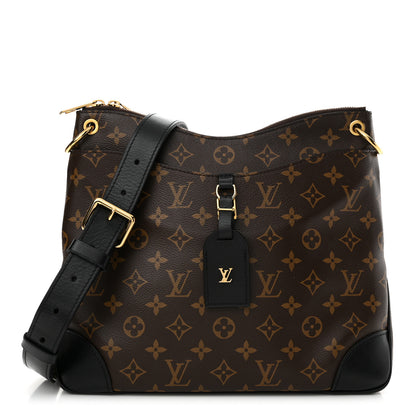Louis Vuitton Monogram Odeon MM Black 1 of 11