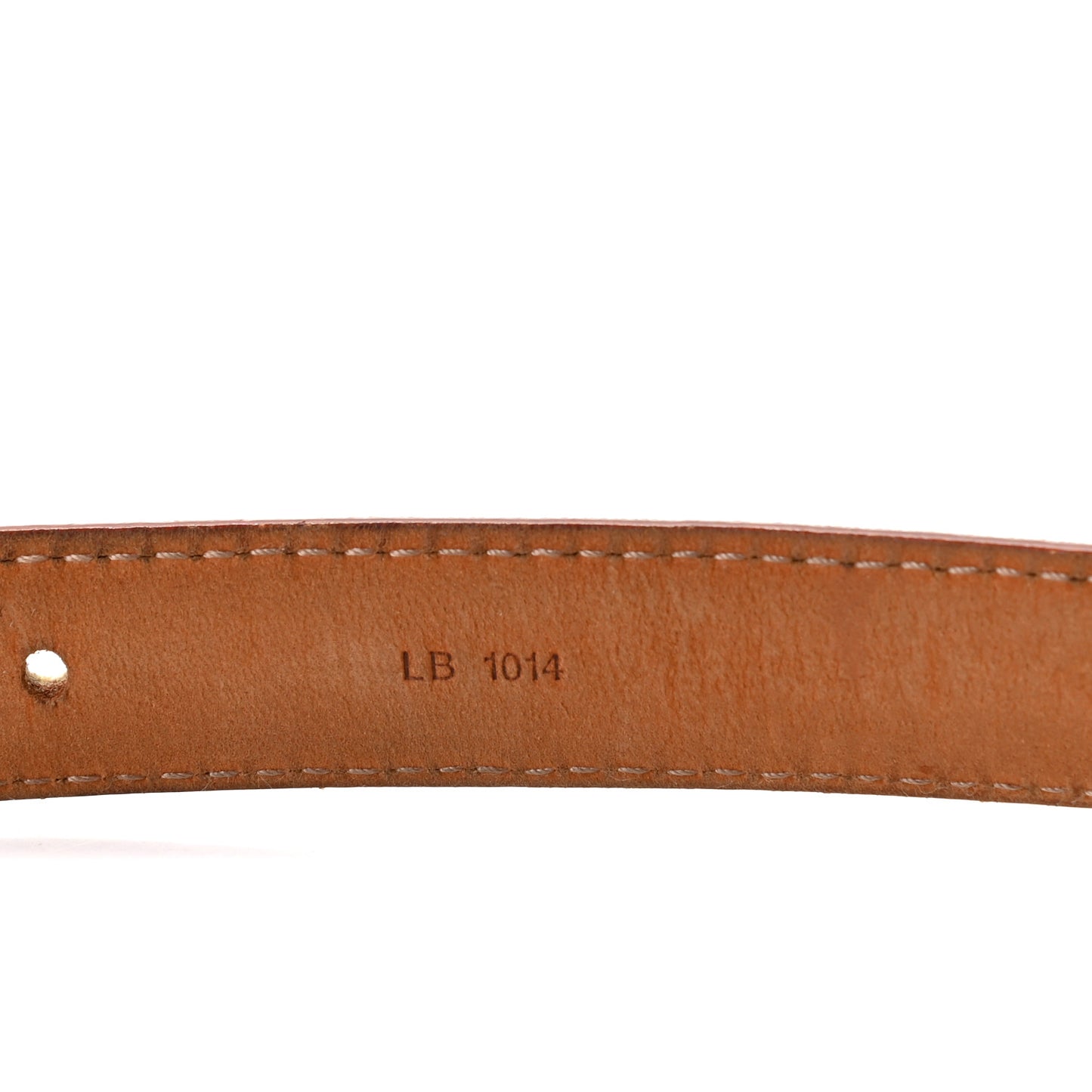 Monogram Multicolor Belt 80 32 White