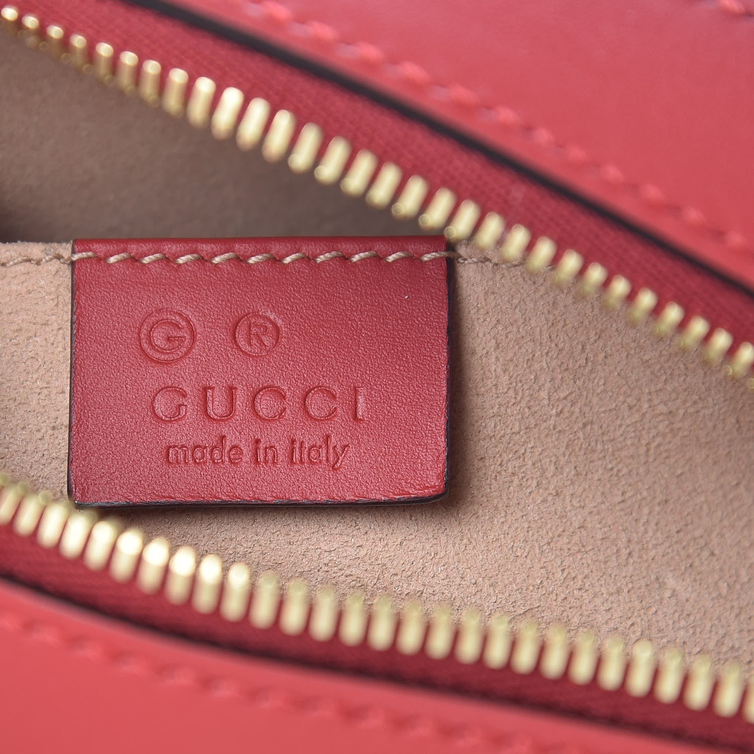 Gucci GG Supreme Monogram Blooms Mini Chain Shoulder Bag Beige Blue Navy Hibiscus Red 6 of 9