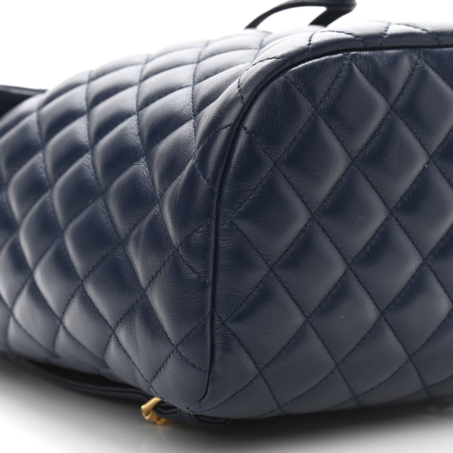 Chanel Lambskin Quilted Small Urban Spirit Backpack Navy 9 of 13