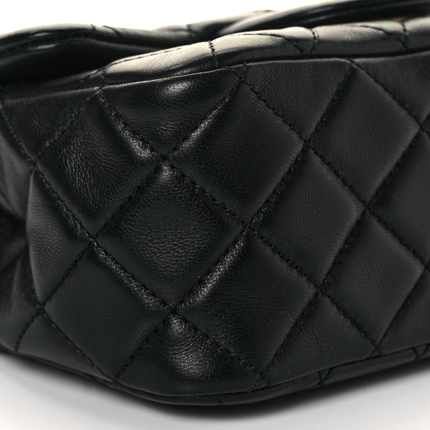 Chanel Lambskin Quilted Mini Pearl Crush Flap Black 8 of 12