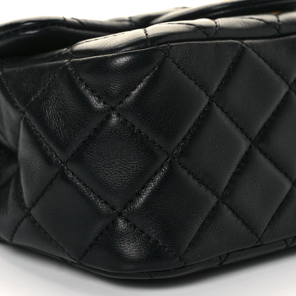 Chanel Lambskin Quilted Mini Pearl Crush Flap Black 8 of 12