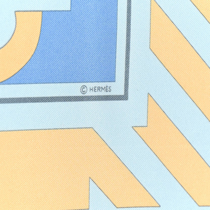 Hermes Silk Puzzle Scarf 90 3 of 13