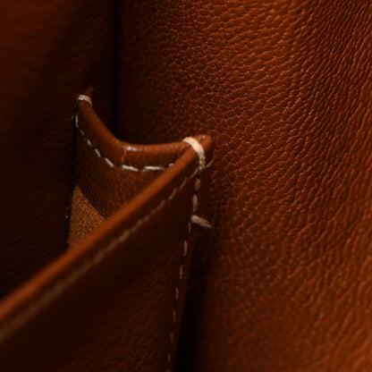 Hermes Courchevel Kelly Sellier 32 Gold 13 of 23