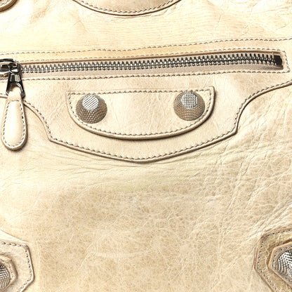 Balenciaga Agneau Giant 21 Silver Hardware Folder Sahara 9 of 14