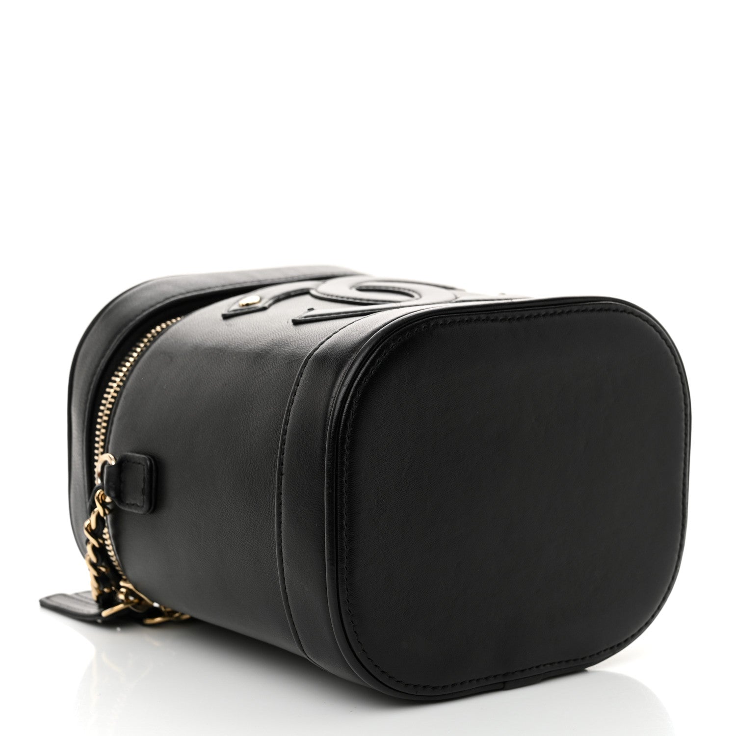 Chanel Lambskin Timeless Vanity Cosmetic Case Black 4 of 10